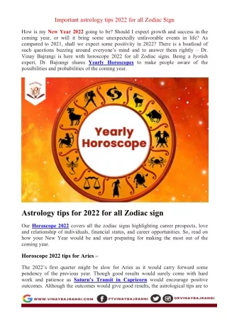 important astrology tips 2022 for all zodiac sign