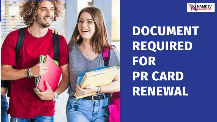 document required for pr card renewal
