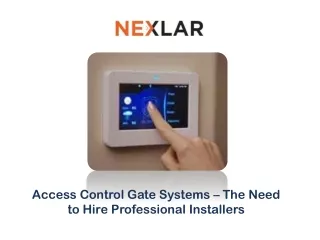 access control gate systems the need to hire