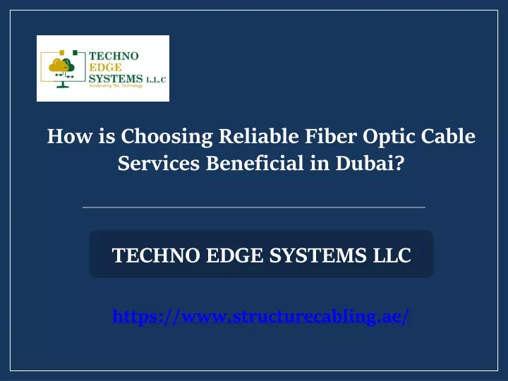 how is choosing reliable fiber optic cable