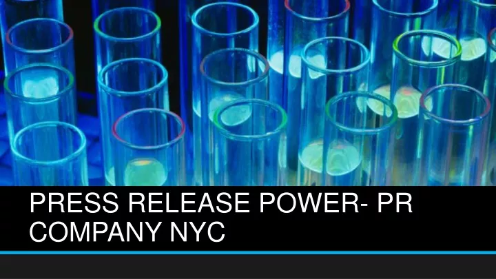 press release power pr company nyc