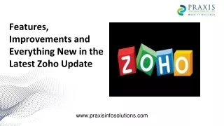 features improvements and everything