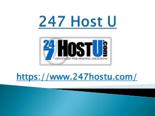 247HOSTU Offer Professional Registration Services To Client