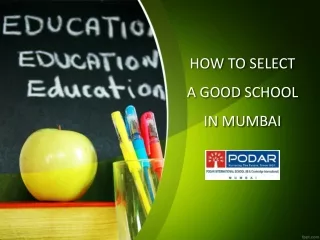 how to select a good school in mumbai
