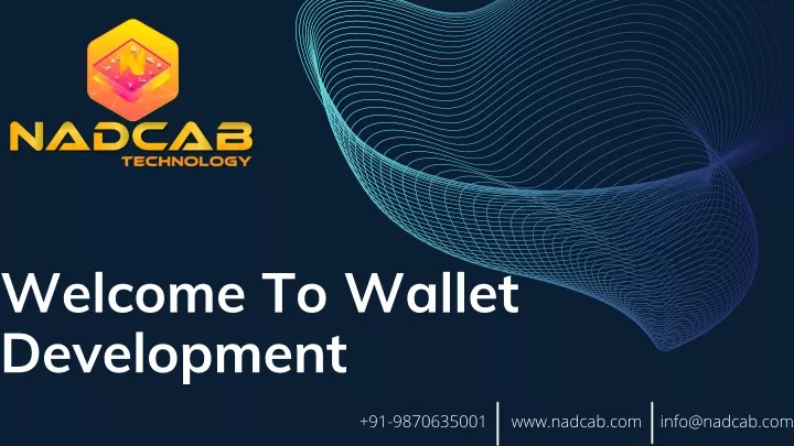 welcome to wallet development