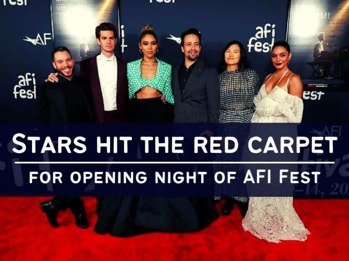stars hit the red carpet for opening night of afi fest