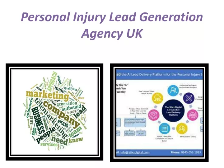 personal injury lead generation agency uk