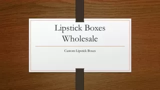 lipstick boxes wholesale
