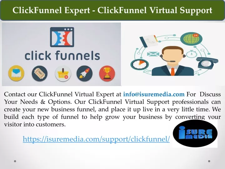 clickfunnel expert clickfunnel virtual support