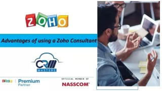 Advantages of using a Zoho Consultant