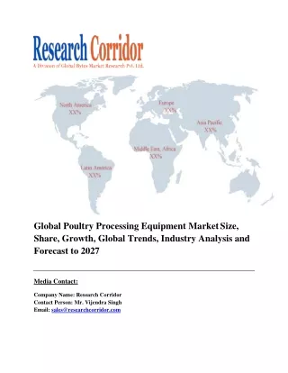 global poultry processing equipment market size