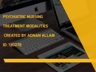psychiatric nursing