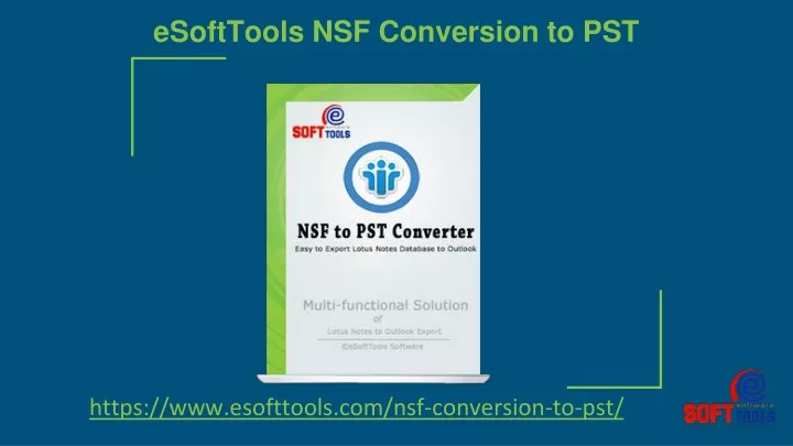 esofttools nsf conversion to pst
