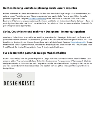 k chenplanung und m belplanung durch unsere