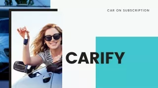 car on subscription