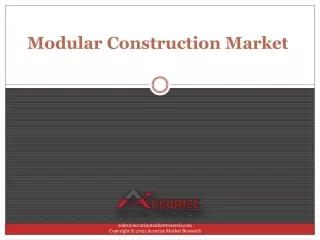 modular construction market