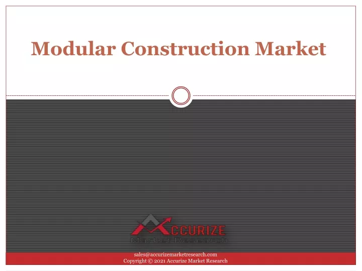 modular construction market