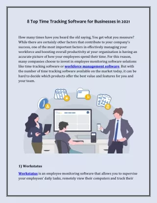 8 top time tracking software for businesses