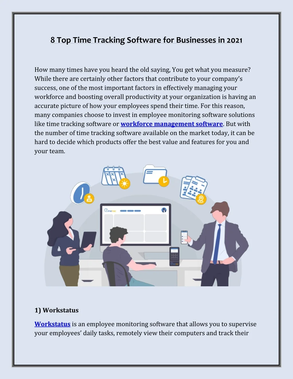 PPT - 8 Top Time Tracking Software for Businesses in 2021 PowerPoint ...