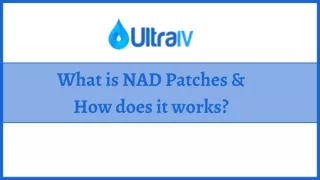 What is NAD Patches and how does it works ?
