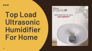 top load ultrasonic humidifier for home