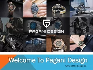 welcome to pagani design