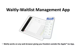 Waitly-Waitlist Management App