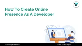 How To Create Online Presence As A Developer (2)