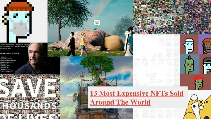 13 most expensive nfts sold around the world