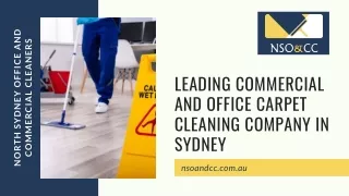 Leading Commercial and Office Carpet Cleaning company in Sydney