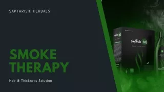 Saptarishi Herbals - Smoke Therapy