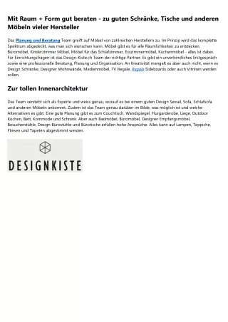 mit raum form gut beraten zu guten schr