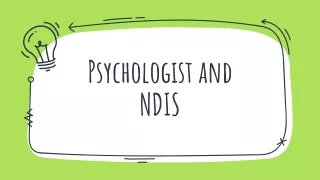 psychologist and ndis