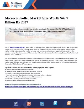 microcontroller market size worth 47 7 billion