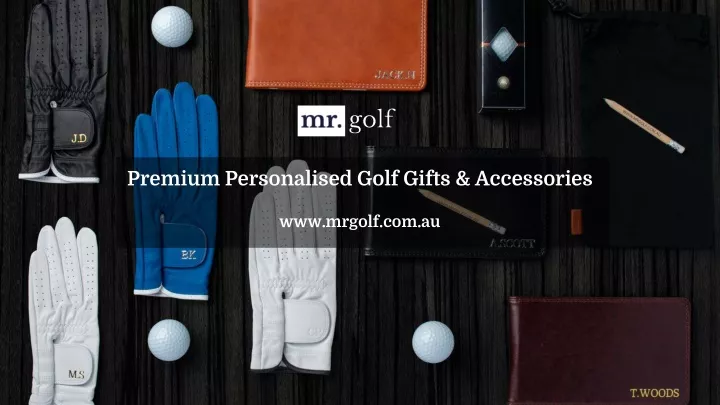 premium personalised golf gifts accessories