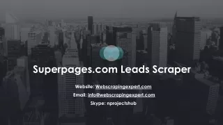 superpages com leads scraper