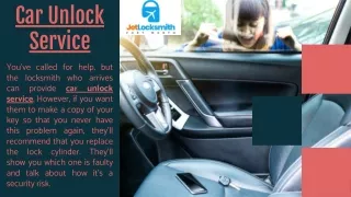 car unlock service