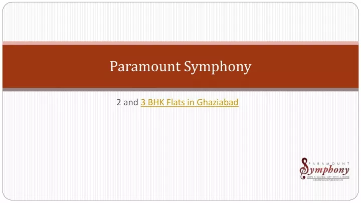 paramount symphony