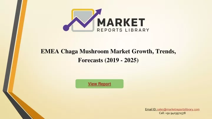 emea chaga mushroom market growth trends