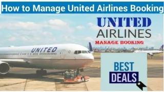 How to Manage United Airlines Booking (2)