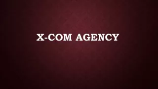 x com agency