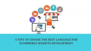 4 Tips To Choose The Best Language For Ecommerce Website Development