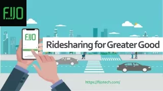 ridesharing for greater good
