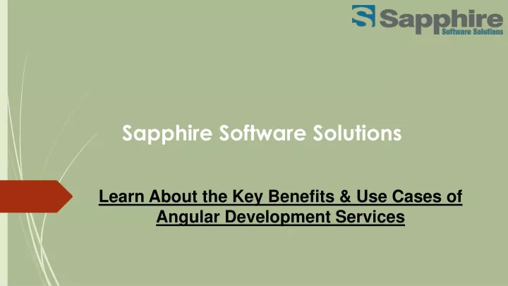 sapphire software solutions