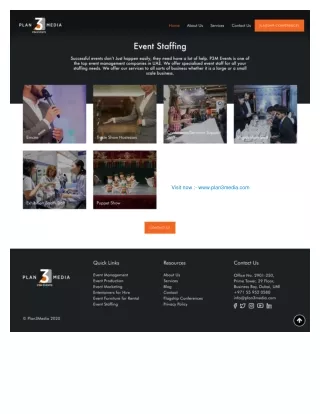 Event staffing by the best event management company in Dubai
