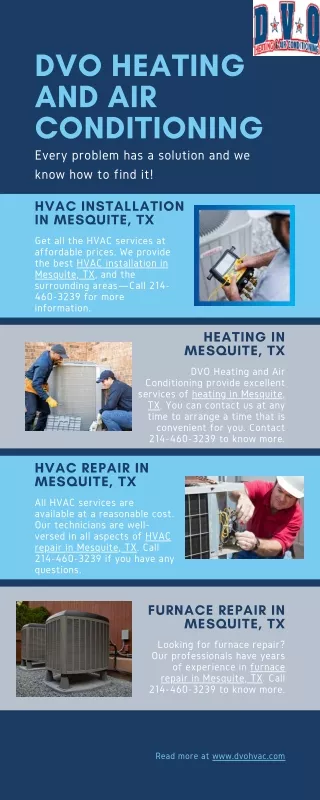 HVAC Installation in Mesquite, TX