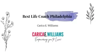 Best Life Coach Philadelphia – Carica E. Williams