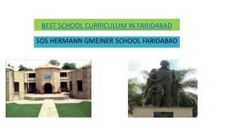 BEST SCHOOL CURRICULUM IN FARIDABAD