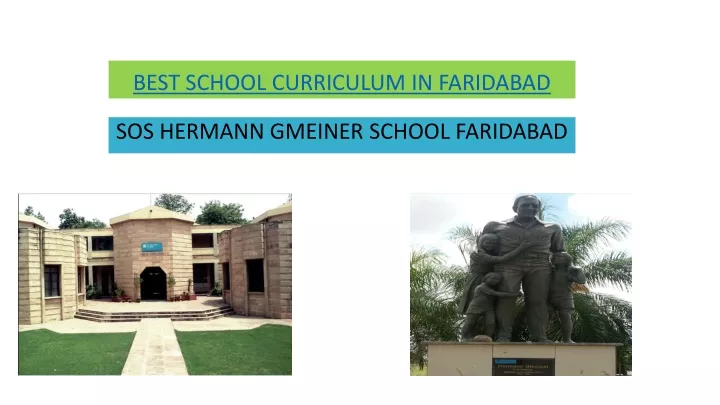 best school curriculum in faridabad