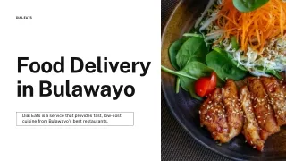 Food Delivery in Bulawayo